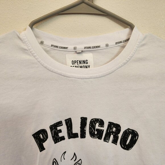Opening Ceremony Perligro Perros Gurdianes T-Shirt Unisex Adult XS Casual Urban - Picture 9 of 16